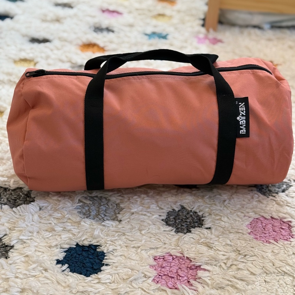 Babyzen Yoyo Footmuff Ginger - Sherpa Lining & Fleece Hood - with carrying bag